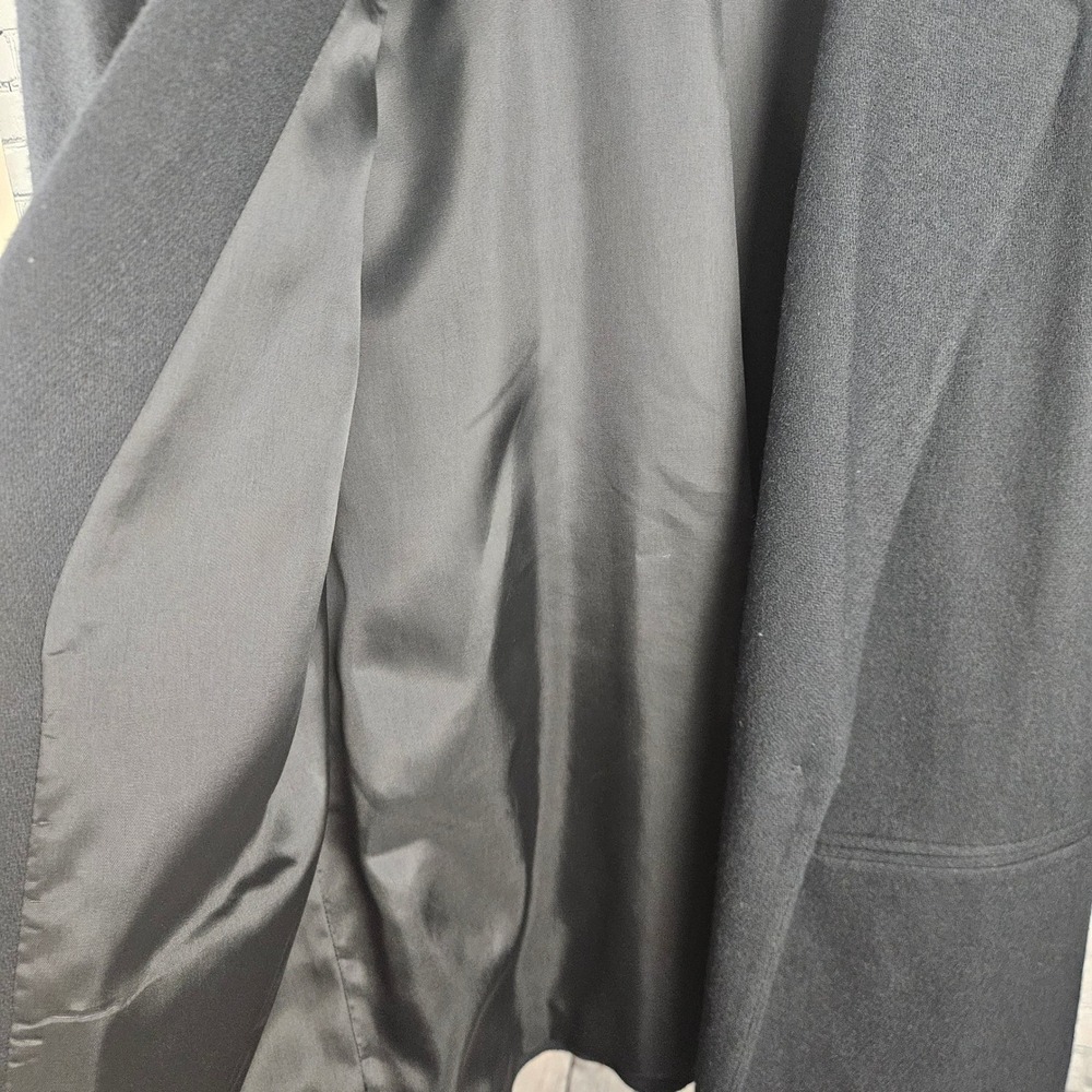 Sag Harbor Petite Black‎ 100% Wool Blazer Jacket Size 12P F02073C Professional - Picture 5 of 8